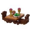 MOC Building Blocks Toys Medieval Table Furniture Series Model Creative Decoration DIY Assembled Toys Holiday Gifts for All