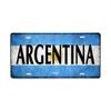 HD Metal Tin Sign World National Flags License Plate Style Vintage Retro Wall Art Decor for Home Bar Garage