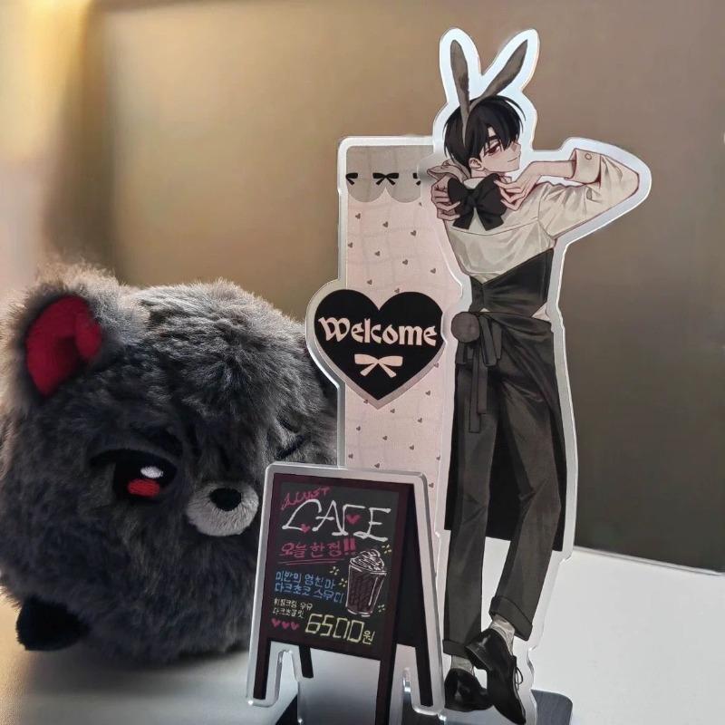 10cm/3.93in Standing Plates Stage Ivan Game Creativity Peripherals Acrylic Cartoon Card Accessories Collectible Novelty Crafts