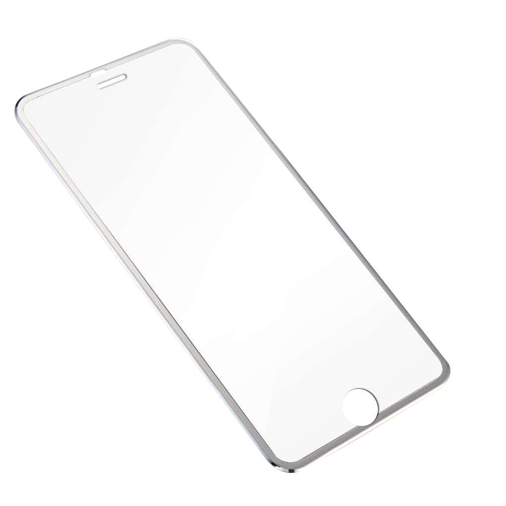 3D Curved Full Cover Tempered Glass Titanium Alloy Edge Film Screen for 6/6S/6 plus/6S Plus/7/7 Plus/8/8 Plus