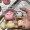 1Pc Miniature Chick Pig Animal Relief Squeeze Toy Sticky Squishy Mini Penguin Duck Stress Relief Squishy  Fidget Toy