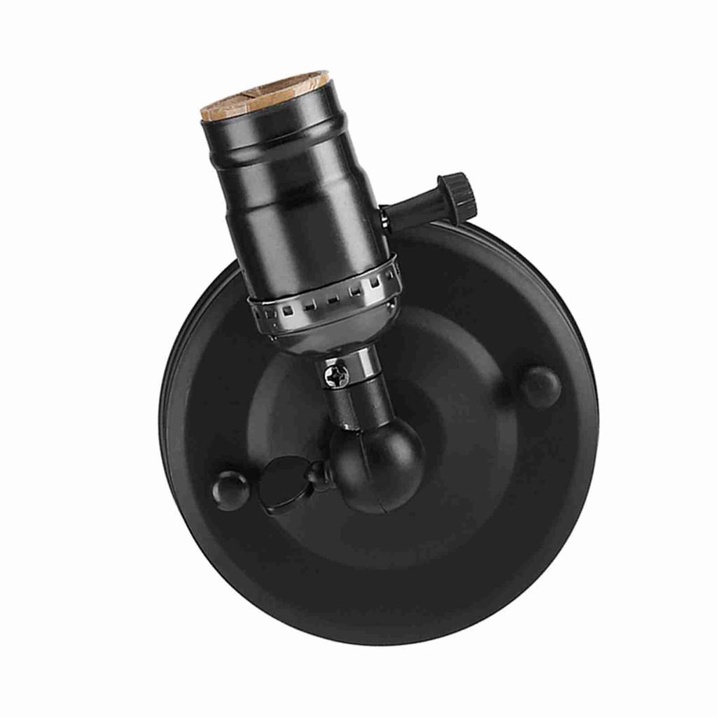 Vintage-Lichthalter, E27-Wandleuchte mit Schalter für den Heimgebrauch und die Dekoration, 220 V