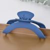 3pcs Curved Hair Clip Large Simple Back of the Head Hair Clip Sandblasted High-end Hair Clip for Women