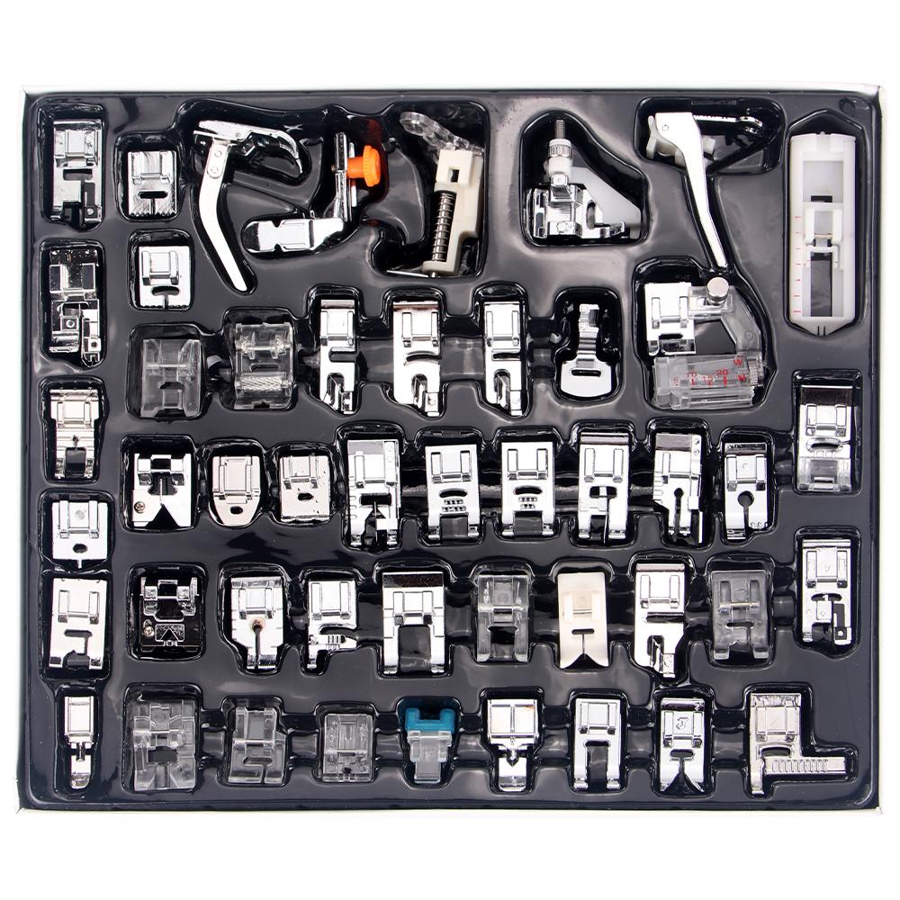 Nähmaschinen-Nähfuß-Set, Kompatibles Ersatz-Stich-Quilting-Nähfuß-Set, Haushalts-Nähmaschinen-Zubehör