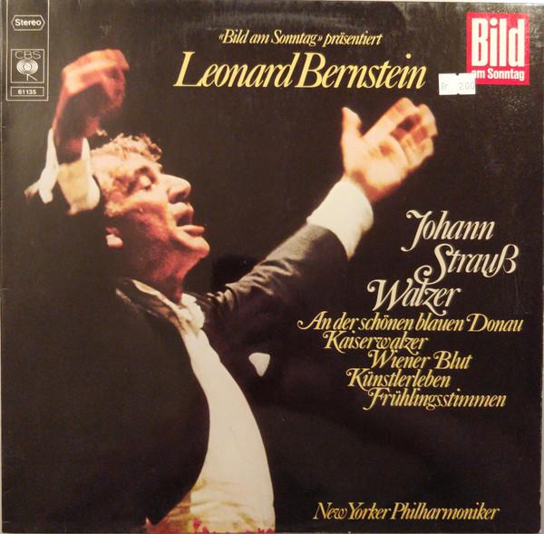 LP Record JOHANN STRAUSS JR., LEONARD BERNSTE - Johann Strauss Walzer 61135 CBS Germany Classical Used