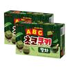 Lotte ABC Choco Cookie Matcha Chocolate Biscuit Snack 130g (2 Packs)