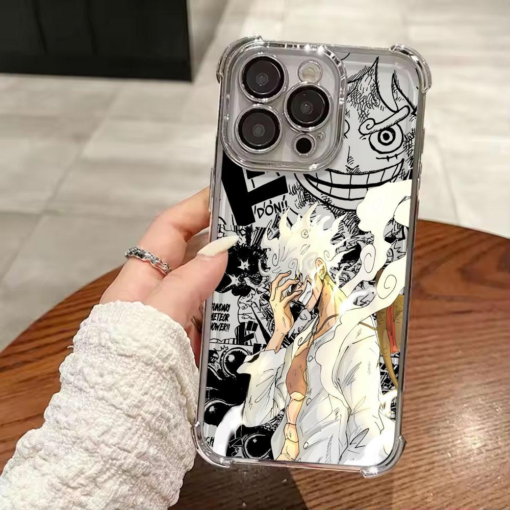 One Piece Luffy Monkey D Weiche Hülle Für iPhone 17 Pro 16 15 14 13 12 11 Pro Max Hülle 17 Plus 17E 16E 17Air Silikon Handyhülle