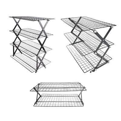 Baking Rack Collapsible Cooling Rack Stackable Cooling Rack