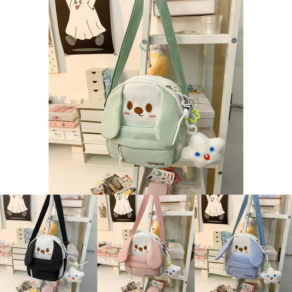 Nylon Crossbody Bag With Strap For Kids Lightweight Daily Use Characters Included)**