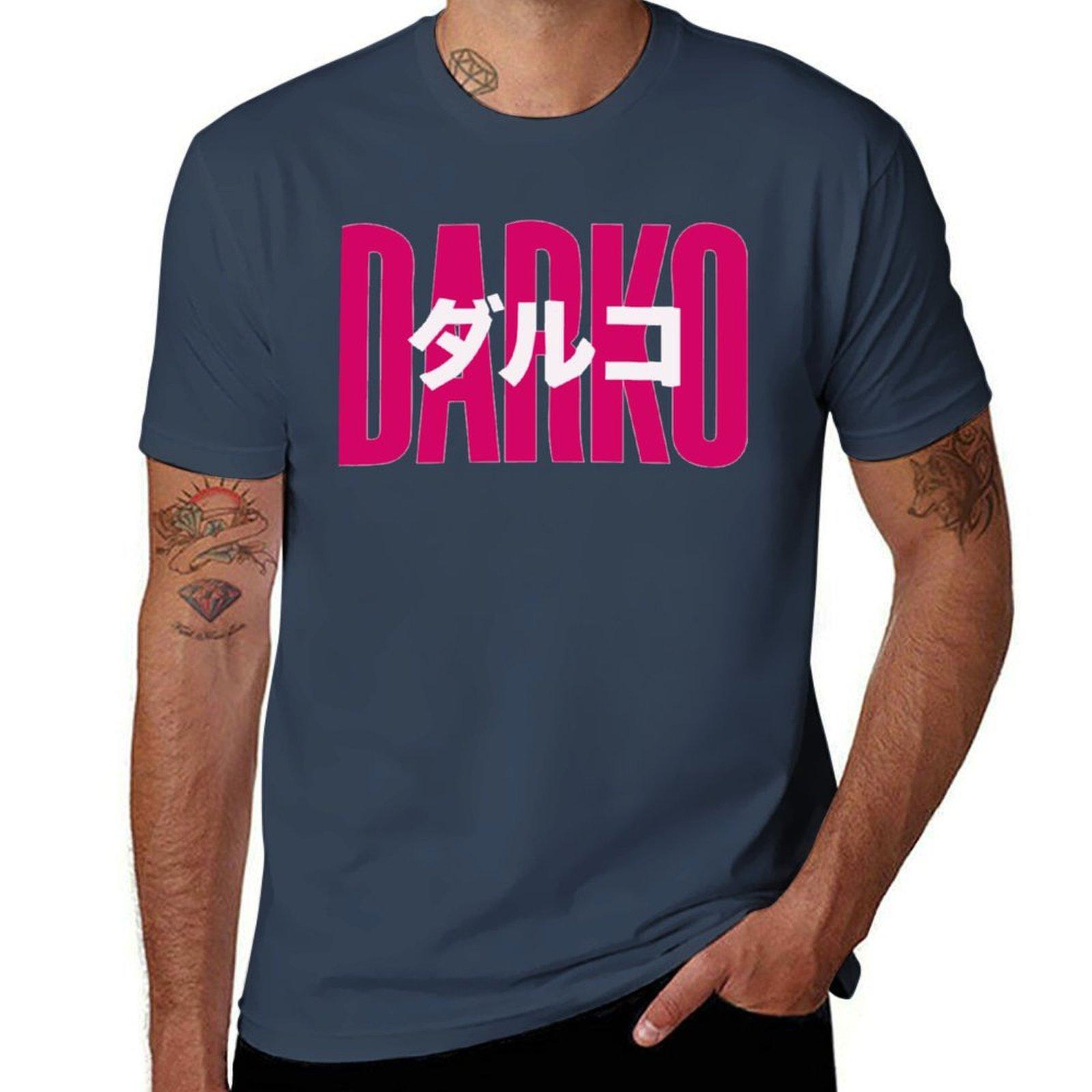 Darko Us Band Logo Teesshirts Tshirt Casual Simple Design Short Sleeve Shirt S