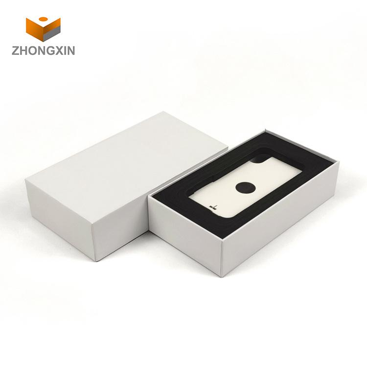 Custom Apple Electronics Smart Phone Packaging Box with Top-Bottom Lid
