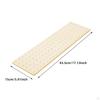 Wood Pegboard Drawer Organizer with 8Pcs Pegs Sturdy Plate Holder Kitchen Divider