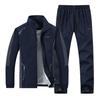 Men's Sportswear Suit Sweatshirt Tracksuit Casual Sets  Outwear 2PC Jacket+Pants Plus Size L-5XL