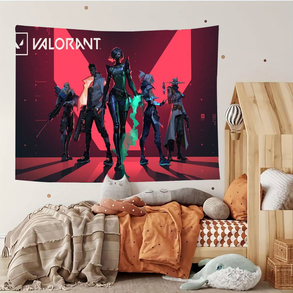 Game VValorant Tapestry Customizable Tapestries Of Various Styleswall Hangings Celebrity Photo Printingwall Hangings