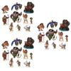 Charming 10pcs Moana Doll Collection Adorable Pvc Action Figures Perfect For Kids Gifts