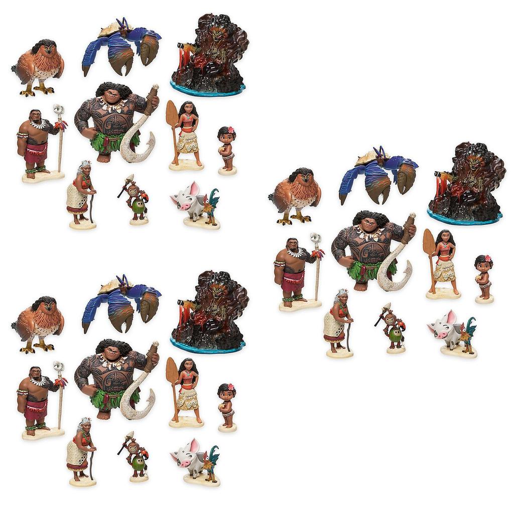 Charming 10pcs Moana Doll Collection Adorable Pvc Action Figures Perfect For Kids Gifts