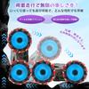 Flycreat RC Off-Road Car for Kids, LED Lights, Double-Sided Driving, 360° Rotation, Mecanum Wheels, 2.4GHz, USB Rechargeable, Remote Control Car for