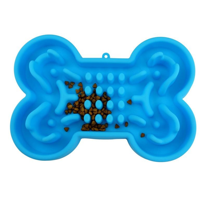 Futternapf für Hunde, gesund, weiches Gummi, Slow-Food-Futternapf, rutschfest, Anti-Schlucken, Würgen, Reisenapf für Katzen, Hundefutter, Fütterung, Slow-Feeder