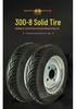 Electric Handcart Tricycle with Solid 3.00-8 Puncture-Proof Tire and Gray Hopper