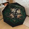 1PC Hogwarts Crest Umbrella-8-Rib Reinforced, Automatic Open, Lightweight & Durable, Cute Fashion Accessory for Outdoor, D2702