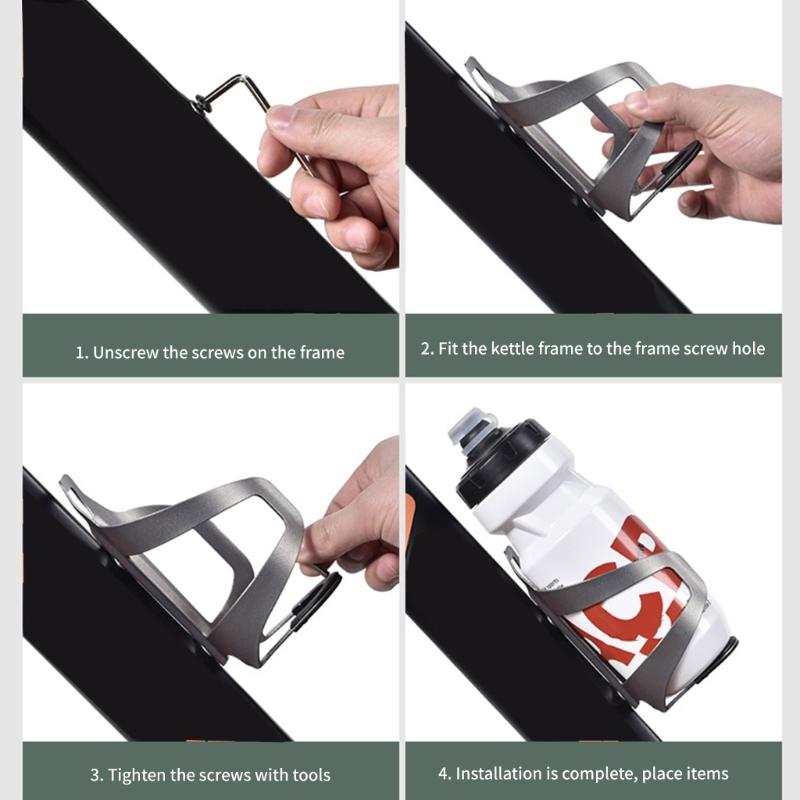 Mountain Bicycles Water Bottles Cage Bracket Aluminum Alloy Road Bike Bottles Holder Cyclings Accessories Enduring