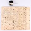 Children's Wooden Custom Puzzle Wooden DIY Music Box Music Box Ferris Wheel 3D Puzzle