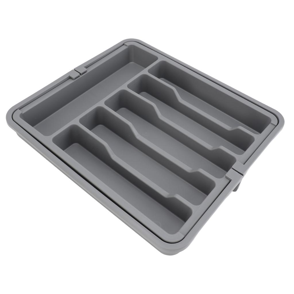 Besteckschubladen-Organizer Erweiterbarer Besteck- und Besteckhalter Küchenutensilien-Organizer