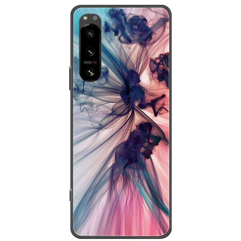 Pro Sony Xperia 5 / 5 II / 5 III Pouzdro TPU Měkký Silikon Nárazuvzdorná Pouzdra pro Sony Xperia 5 III Kryt Telefonu 5II 5III Vlk Lvi