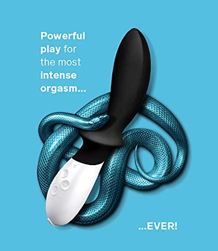 LELO LOKI Prostate Vibrator for Men Anal Vibrator for Sex Toys Rechargeable Anal Goods for 6 Settings - Men, Men, (Obsidian Black)