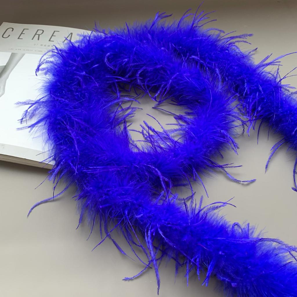 Colored Feather Strips, Ostrich Hair, Top Strips, Dance Costumes DIY Decorative Materials, Clothing Accessories