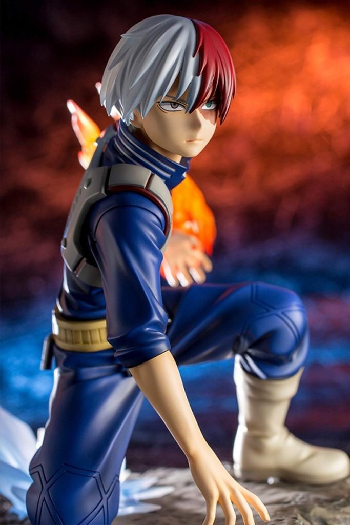 ARTFX J My Hero Academia Todoroki Shoto Statua in PVC in Scala 1/8 Preverniciata
