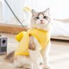 Frühlings- und Sommer-Katzenkleidung niedliche dreidimensionale Küken-Zugweste blaue Katze Kätzchen haarlos Katze atmungsaktive Haustierkleidung