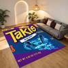 Takis Heat Wohnzimmer rutschfester Teppich Weicher Teppich für Schlafzimmer Spielzimmer Sofaecke Büro Heimdekoration Fußmatte Weihnachtsgeschenk C926315