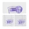 Bird Food Bowl Bird Dishes For Cage Small Anti-Spill Dish For Feeding Drinking Parrot Cockatiel Macaw Travel Carrier Indoor