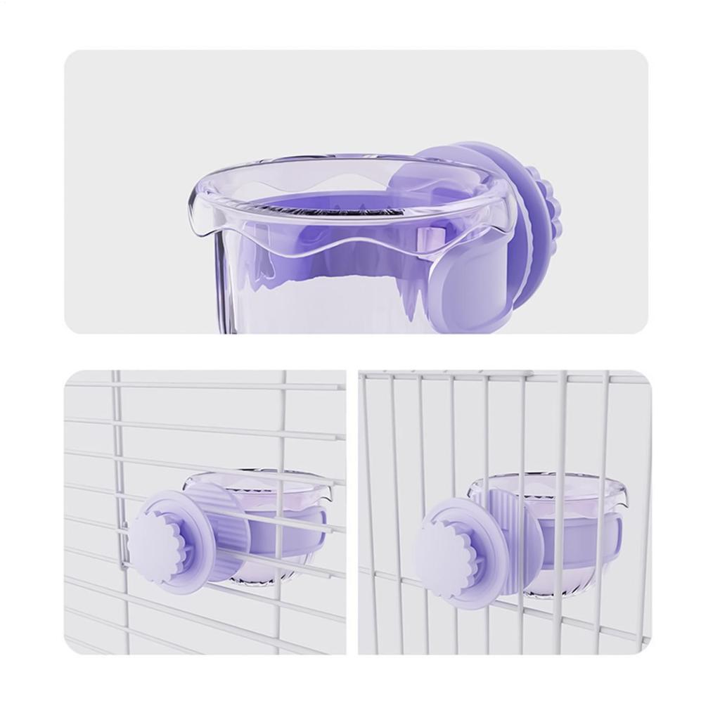 Bird Food Bowl Bird Dishes For Cage Small Anti-Spill Dish For Feeding Drinking Parrot Cockatiel Macaw Travel Carrier Indoor