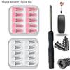 Cars Truck Motorcycle Emergency Vacuum Tire Puncture Fix Kit Rubber Repair Nails with Glue Full Tire Repair Tool Set