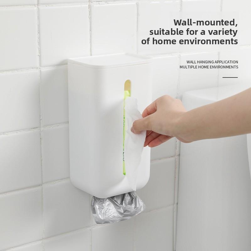 Tissue Box, Kitchen and Household Multi-functional Face Towel, Garbage Bag, Non-perforated Storage Box, Wall-mounted Tissue Box
