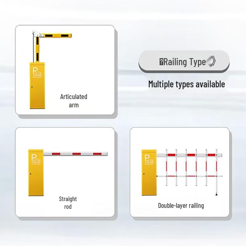 Straight Arm Parking Barrier