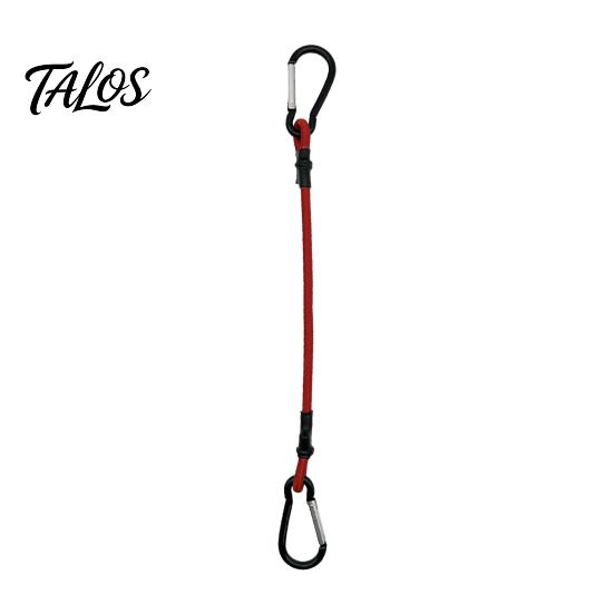 Travel Accessory for Secure Luggage Bungee Cord with Metal Hooks, Elastic Rope Durable Versatile Straps Garage Strap, Flexible Fastening Strap Camping