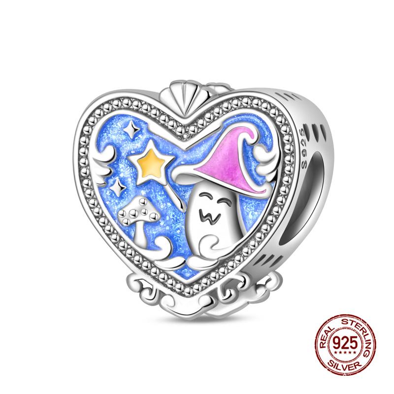 Original Charm Copper Colorful Fantasy Beads Series Charm Bead Fit 3Mm Original Bracelet For Women Diy Jewelry Gift