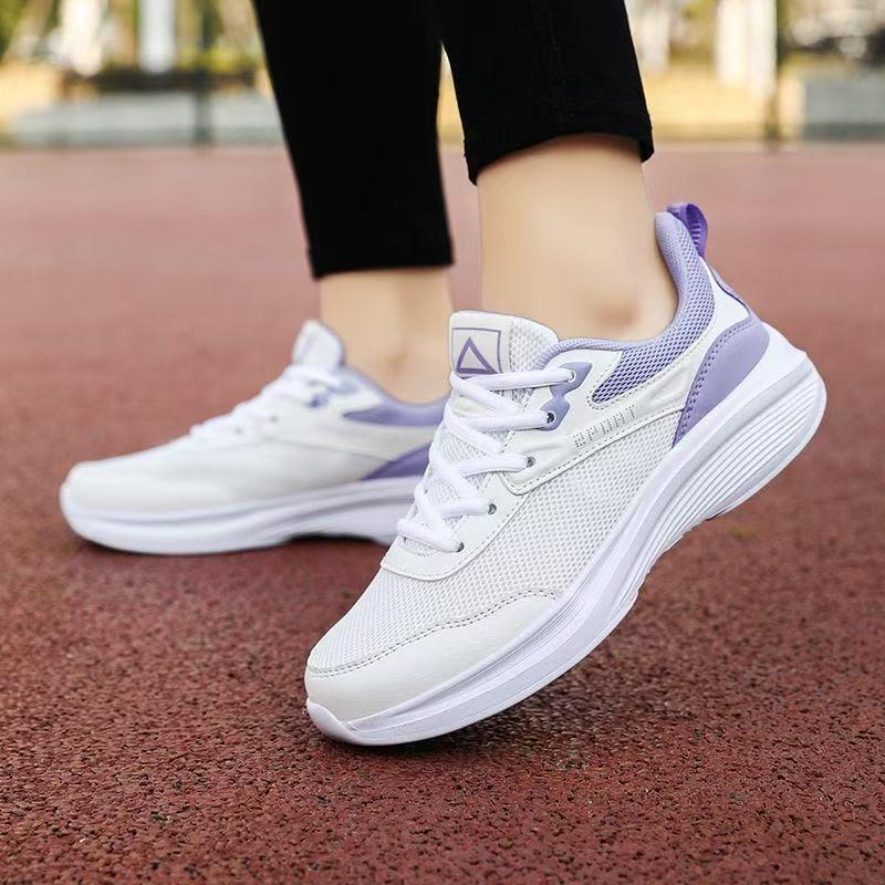 Womens Mesh Breathable Soft Sole Comfortable Walking Running Casual Sports Sneakers