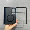 Business Plain Aramid Kevlar Carbon Fiber Texture Magnetic Phone Protective Case for Samsung Galaxy Z Fold 8 Ultra Hard Lightweight Protection Cover