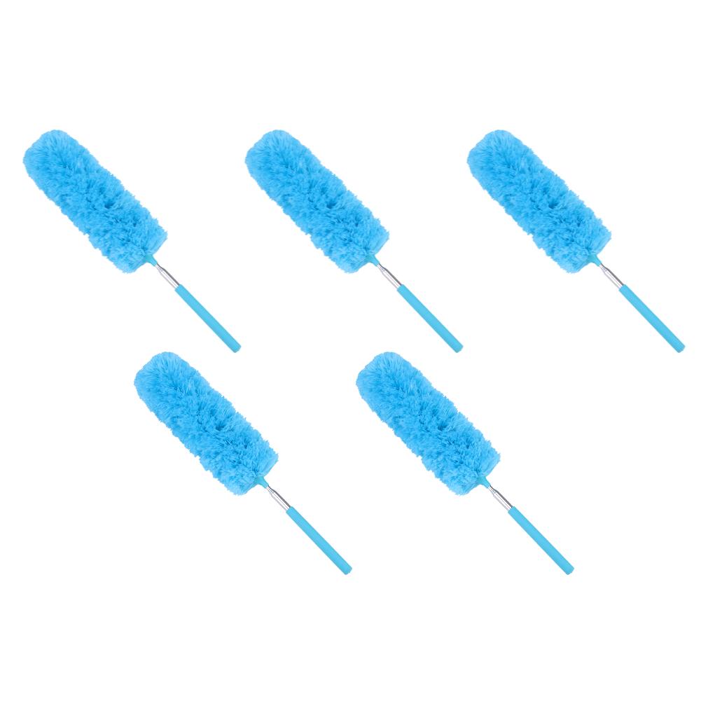 Adjustable Stretch Extend Microfiber Feather Duster Household Anti Dusting Brush Air-condition Car Furniture Cleaning Brush