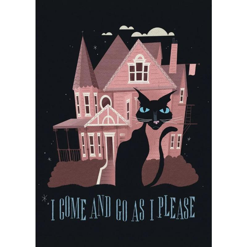 Plakat i druk filmu anime Coraline Kreskówka Horror Wiedźma Cytaty Malarstwo na płótnie Sztuka ścienna do estetyki Salon Dekoracja domu