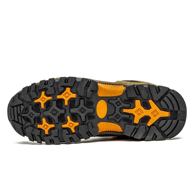 Herbst und Winter Große Größe Sport Männlich Outdoor Freizeit Wanderschuhe Mode Plus Samt Baumwolle Schuhe