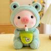 Transformation Milk Tea Pig Plush Toy - Perfect Gift for Kids