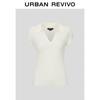 UR Women's Minimalist Slim-Fit Short-Sleeve Knit Top