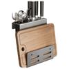 Carbon Steel Cutting Board Rack Heavy Duty Wall-Mounted Holder Kitchen Storage Rack  Indoor Use