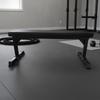 Flat Weight Bench Stable Fitness Equipment Easy to Clean for Home Gym