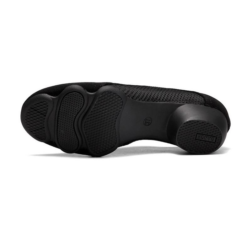 Pantofi de dans Paladin pentru adulți cu toc mediu, pentru profesori de dans latin și dans în linie